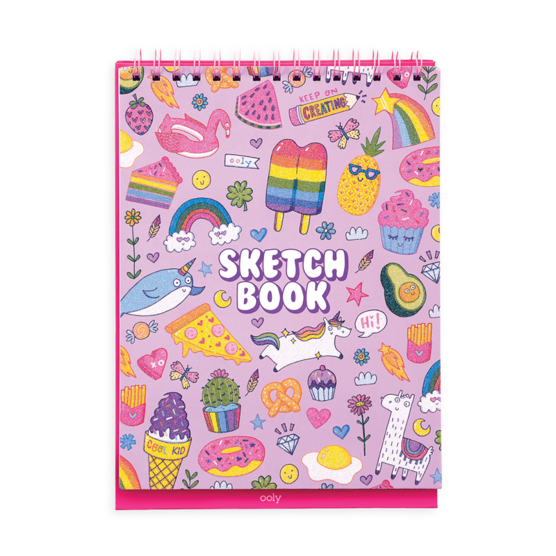 Standing Sketchbook: Cute Doodle World
