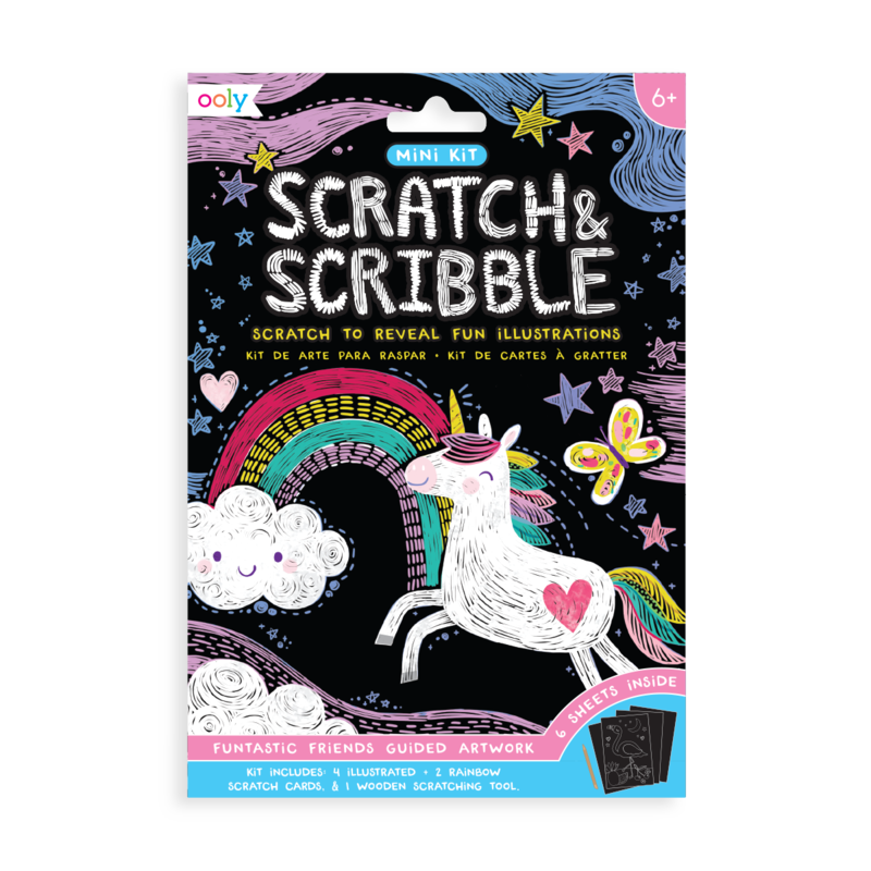Scratch Scribble Mini Kit Funtastic Friends