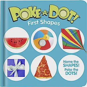 First Shapes Poke a Dot Book