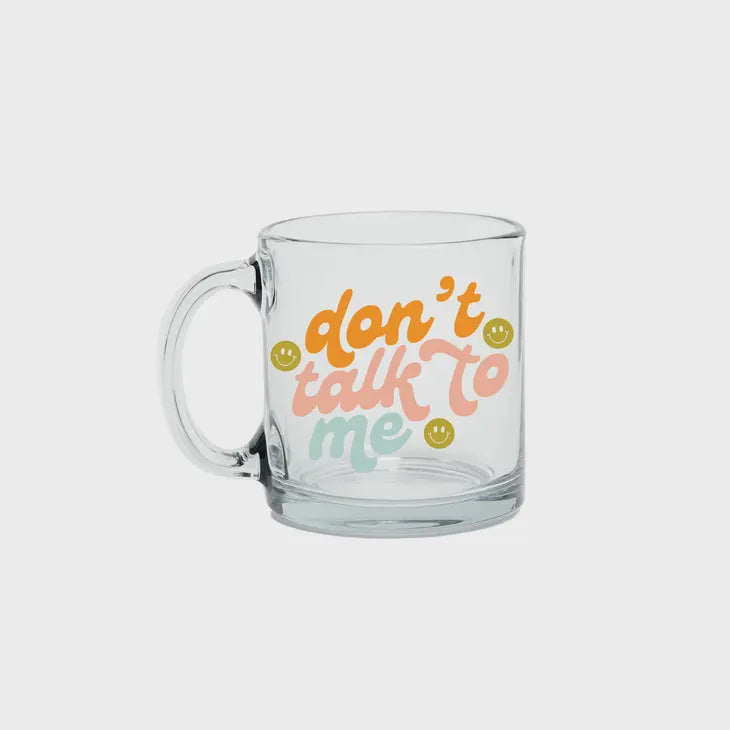 Clear Glass Mug- Don&