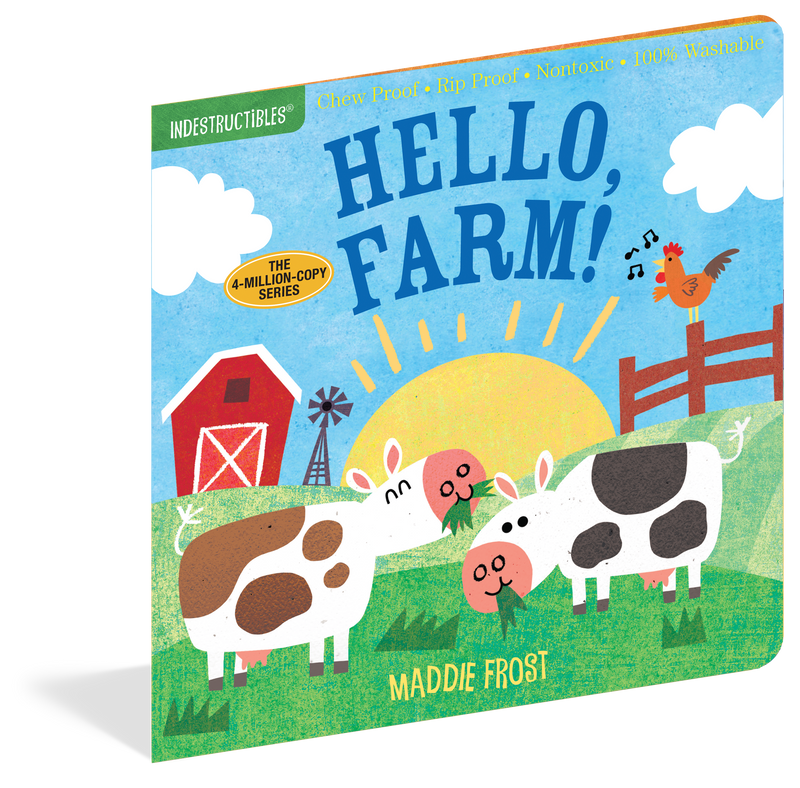 Indestructible Book Hello, Farm!