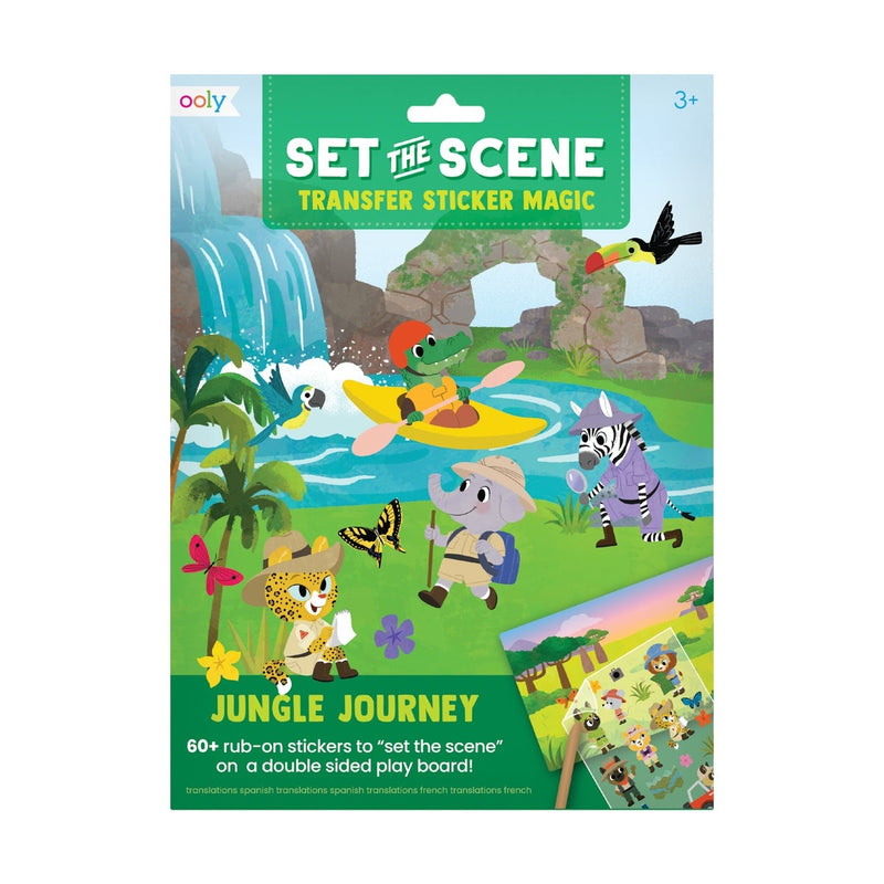 Jungle Set The Scene Transfer Stickers Magic