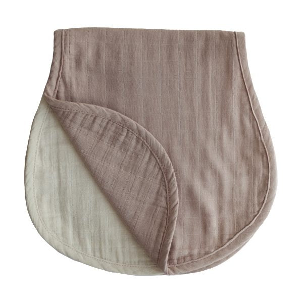 Natural/Fog Burp Cloth Set