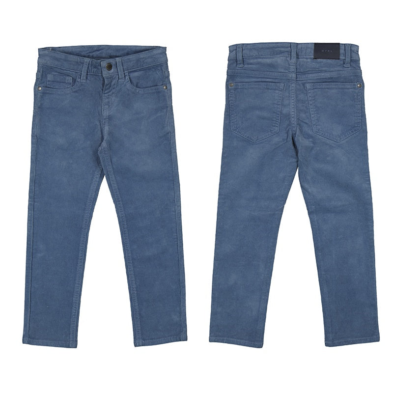 Blue Cord Pants