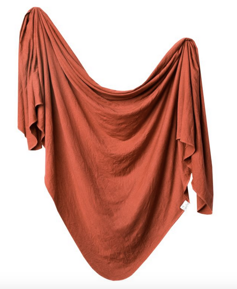 Rust Swaddle Blanket