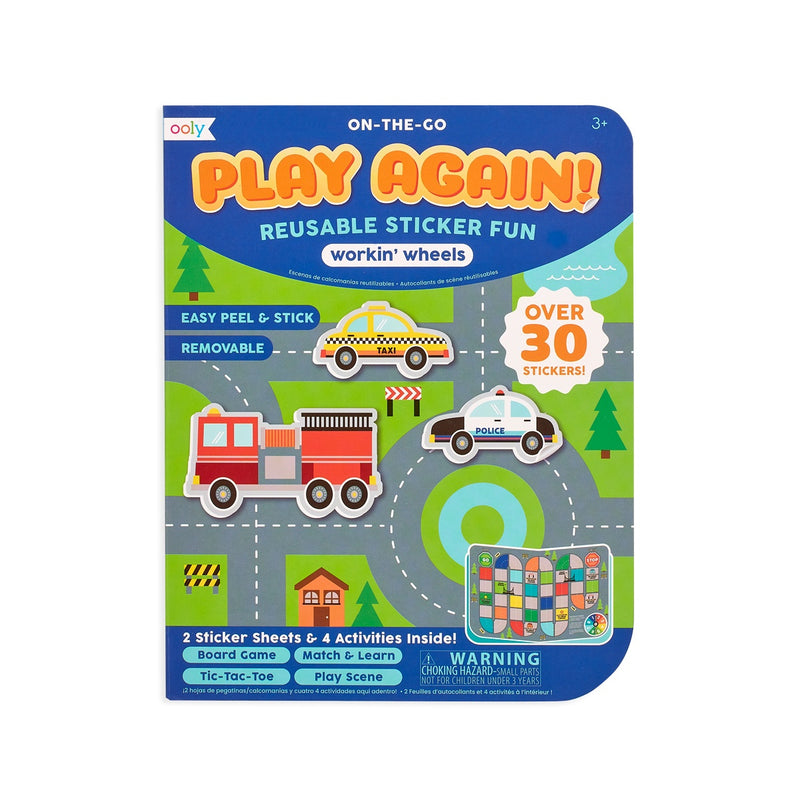 Play Again! Mini On-The-Go Activity Kit Wheels