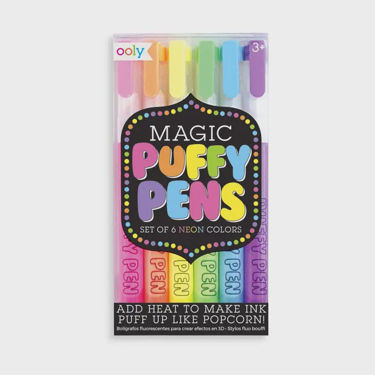 Magic Puffy Pens