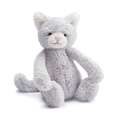 Bashful Grey Kitty Small