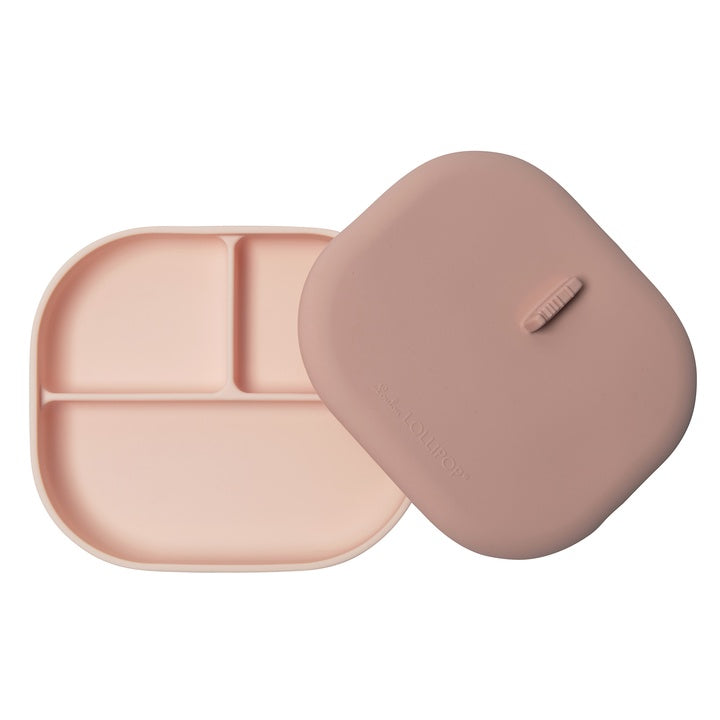 Blush Pink Divided Plate