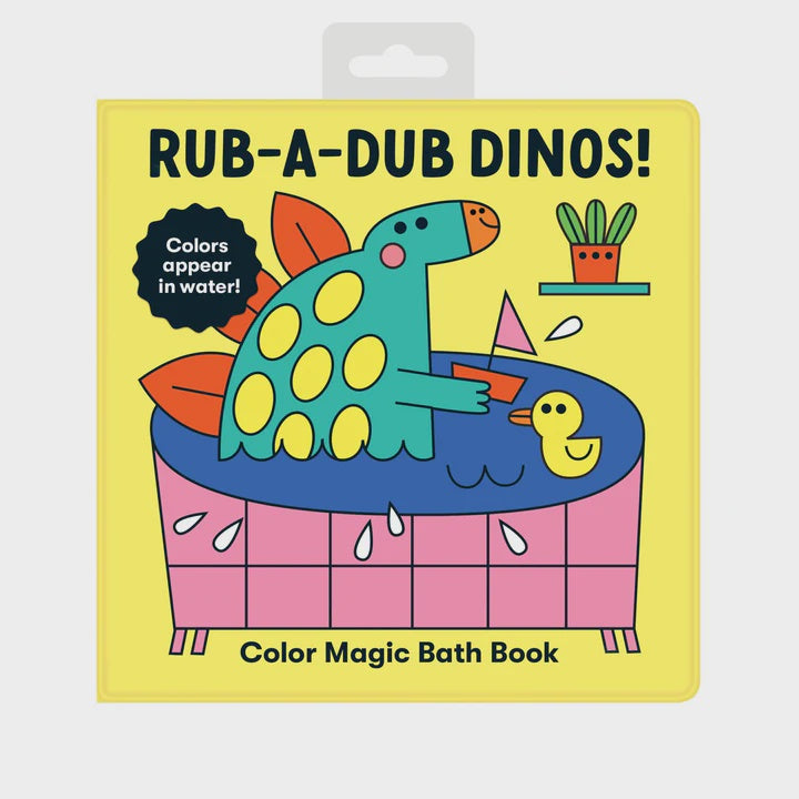 Rub a Dub Dino Bath Book