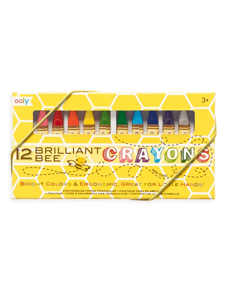 OOLY Brilliant Bee Crayons Set of 12