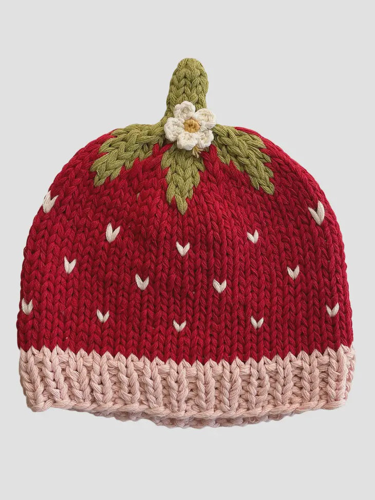 Addie Strawberry Hat