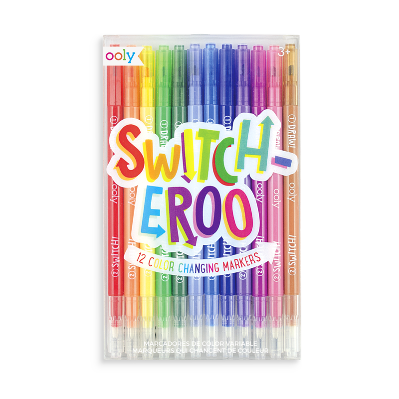 Switch-Eroo Color Changing Markers 12