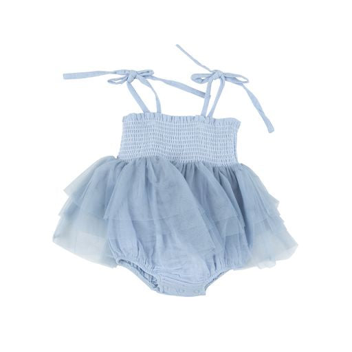 Dusty Blue Tutu Bubble